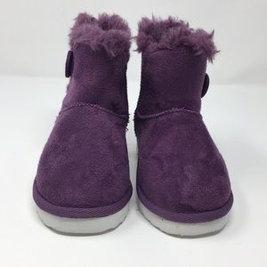 Girls Dooballo Purple Boots Size 6 Brand New